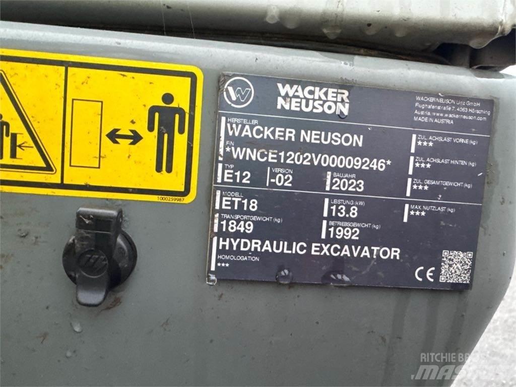Wacker Neuson ET18 Raupenbagger