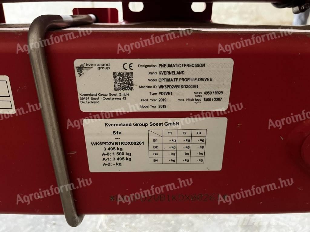 Kverneland -Optima Drillmaschinen