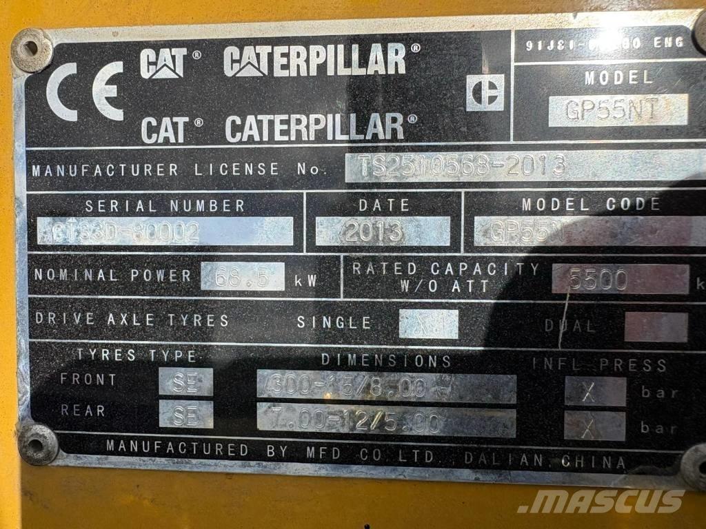 CAT GP55NT Gasstapler