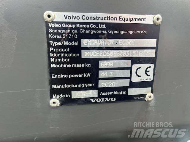 Volvo EC 60 E Minibagger < 7t