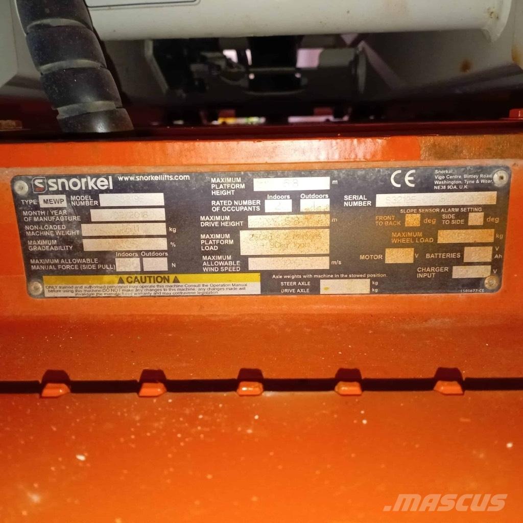 Snorkel S 3219 E Scheren-Arbeitsbühnen