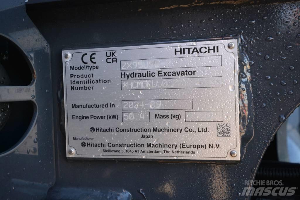 Hitachi ZX 95 USB-7 Midibagger  7t - 12t