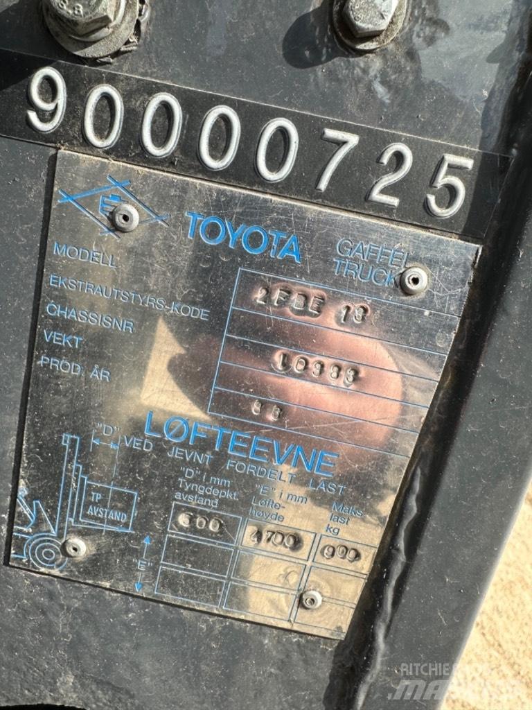 Toyota FB13 Elektrostapler