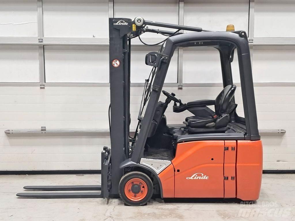 Linde E16C-01 Elektrostapler