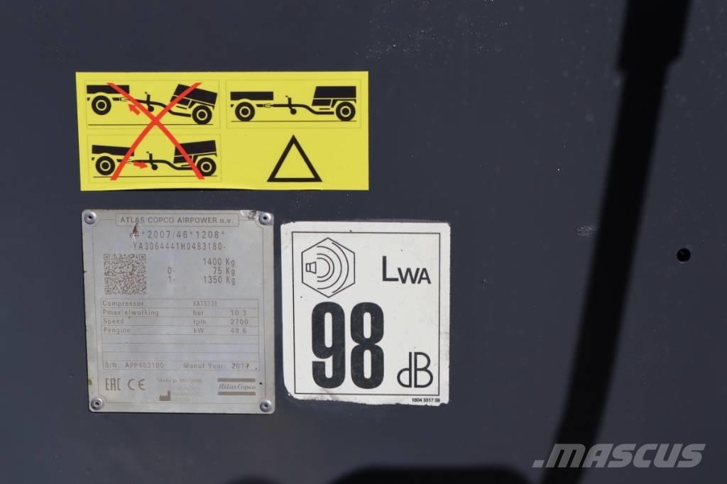 Atlas Copco XATS138 Kompressoren