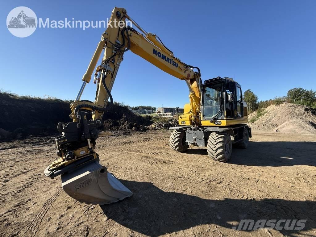 Komatsu PW 160 Mobilbagger
