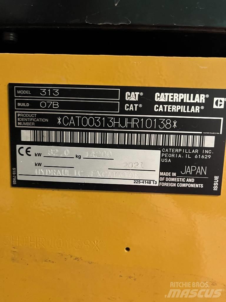CAT 313 Next Gen Raupenbagger