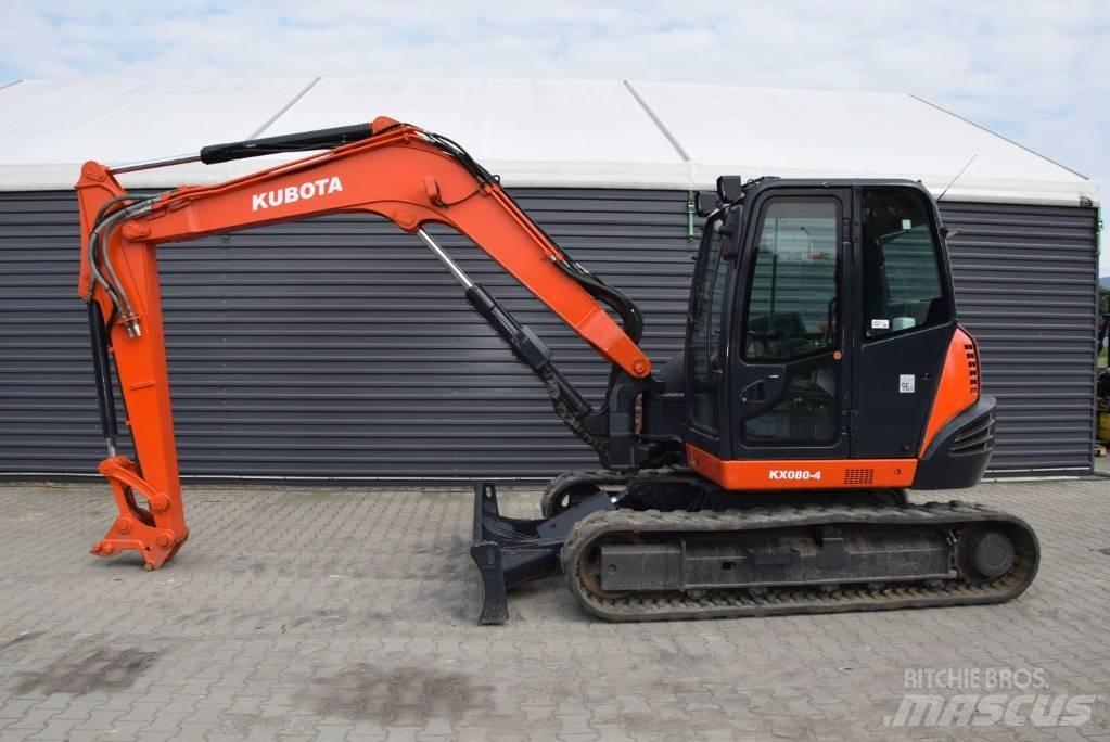 Kubota KX 080-4 Midibagger  7t - 12t
