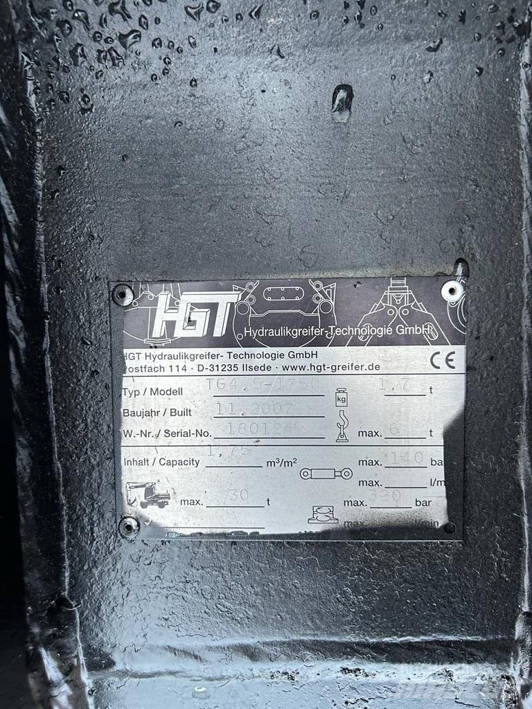 HGT TG4.5 - 1750 Greifer