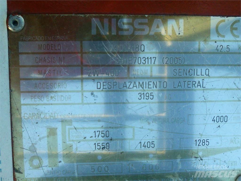 Nissan FD01A18Q Dieselstapler
