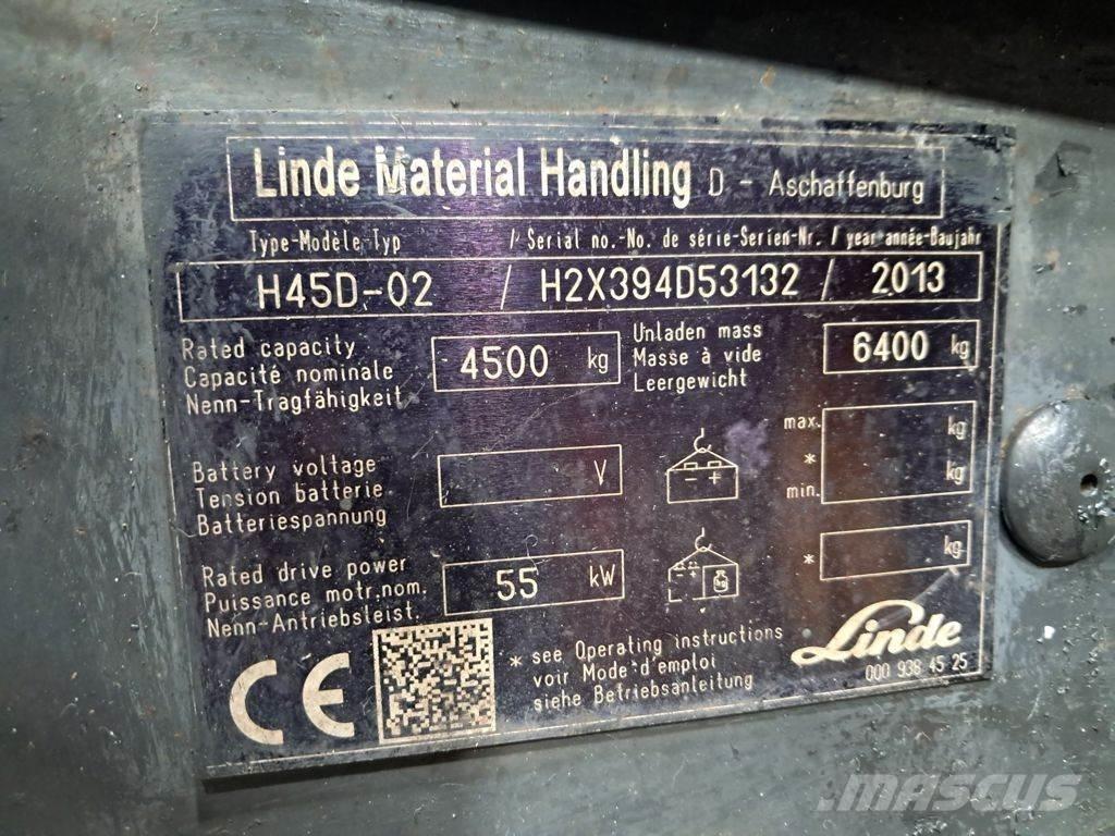 Linde H45D-02 Dieselstapler