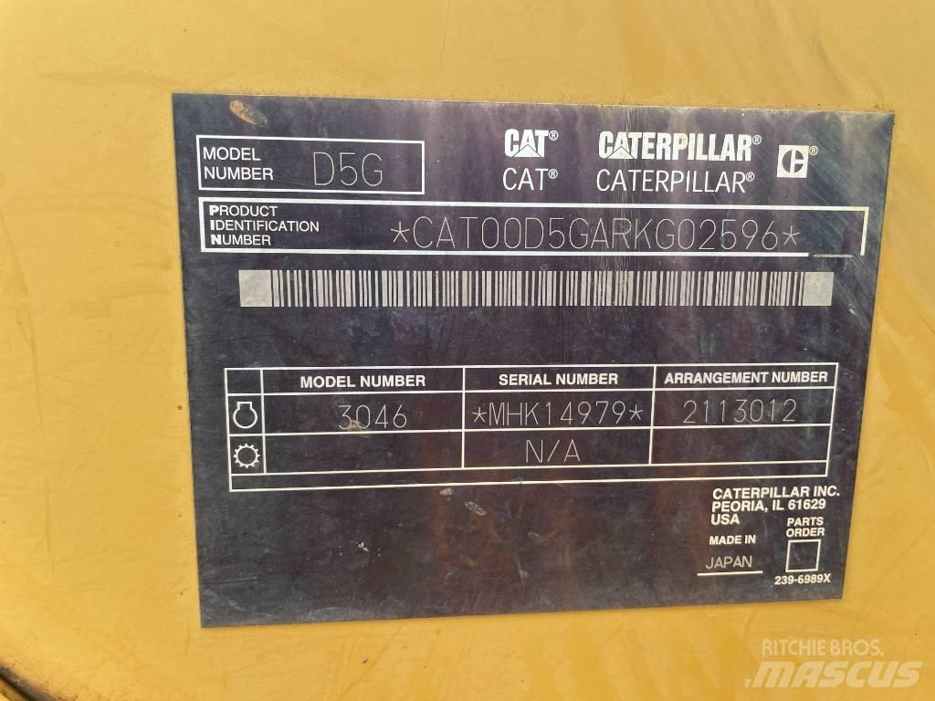 CAT D 5 LGP Bulldozer