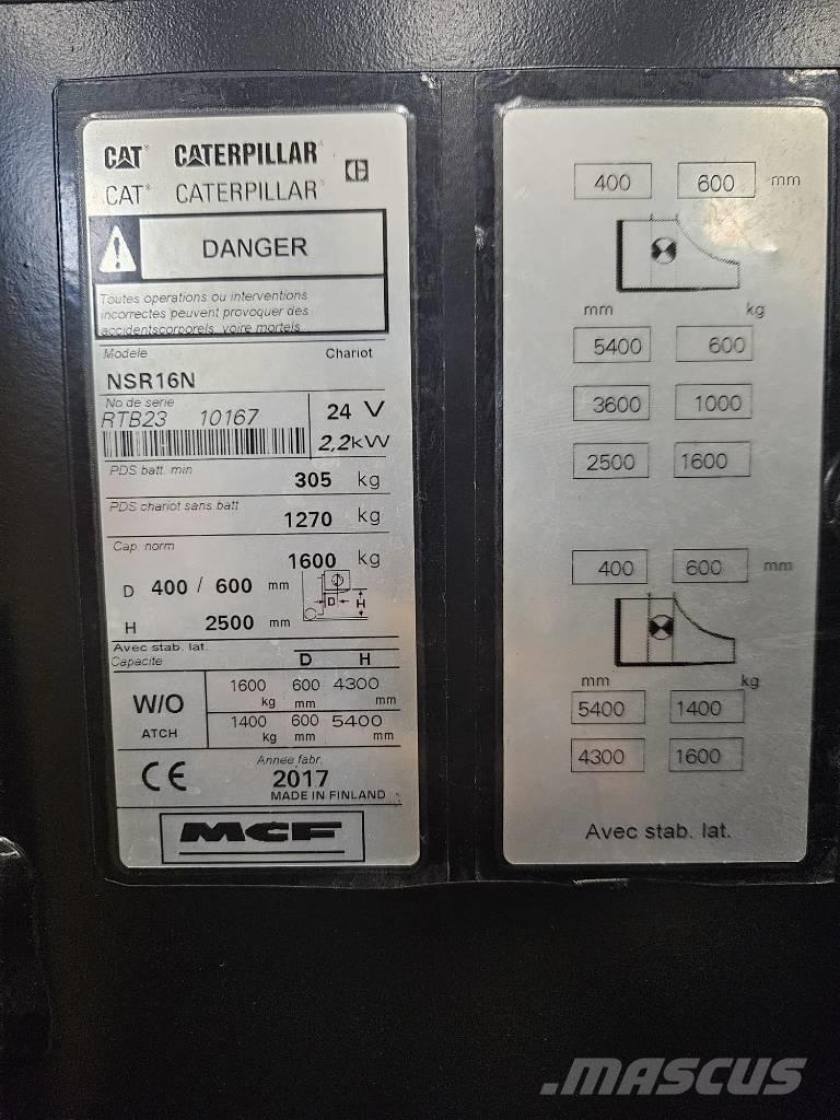 CAT NSR16N (vuokralla) Selbstfahrstapler