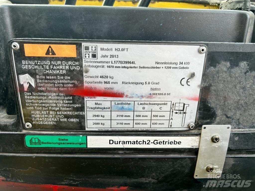 Hyster H 3.0 FT Dieselstapler