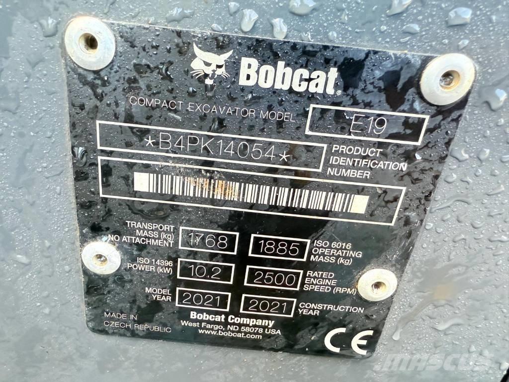 Bobcat E 19 Minibagger < 7t