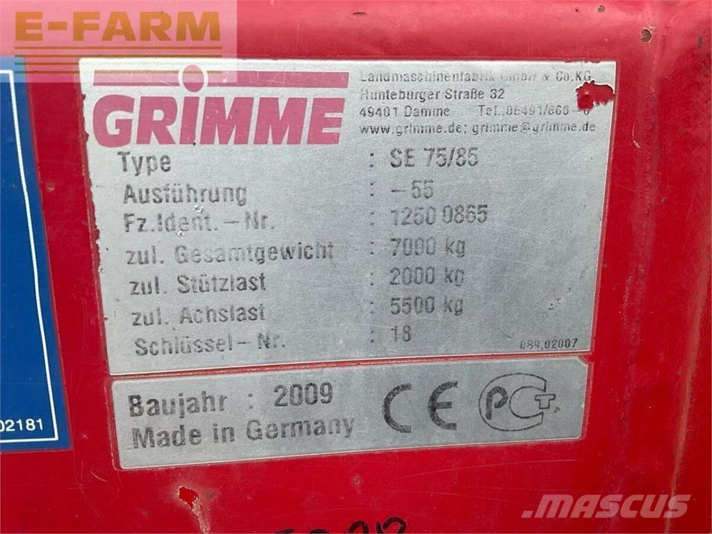 Grimme se 85-55 Kartoffelvollernter
