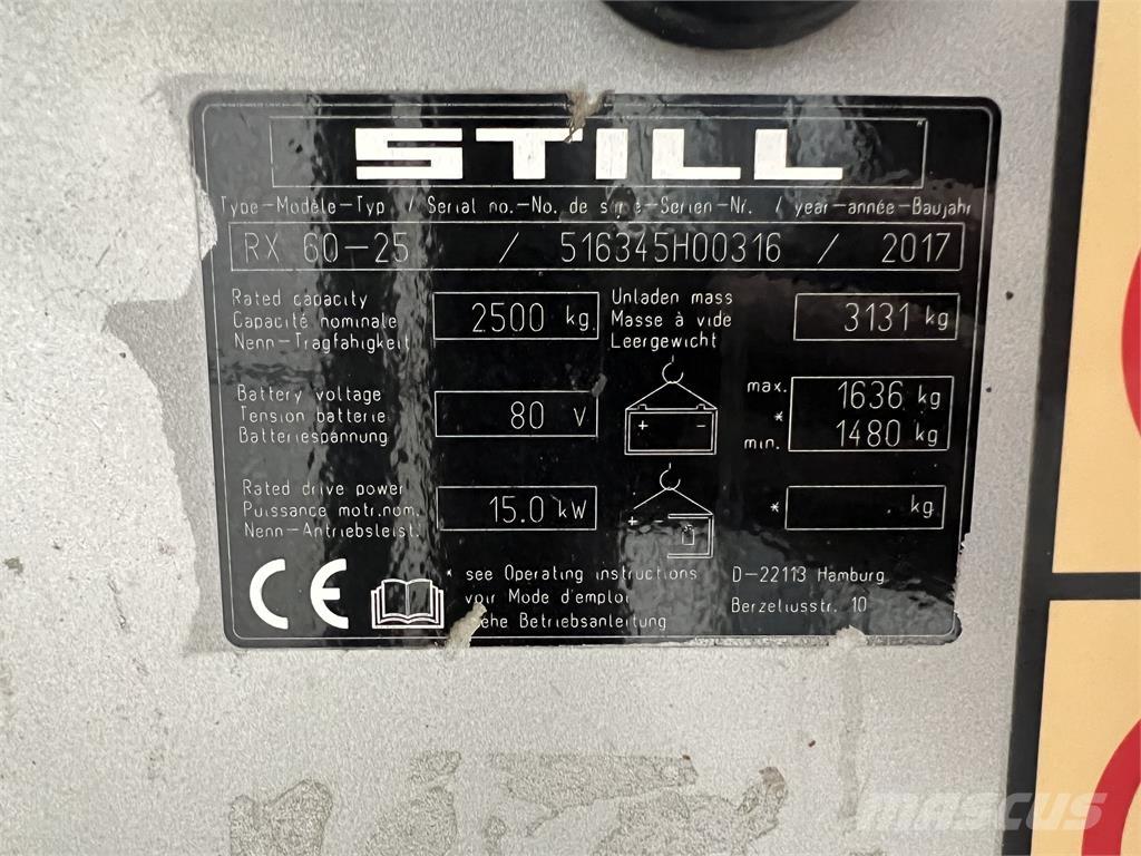 Still RX60-25 Elektrostapler