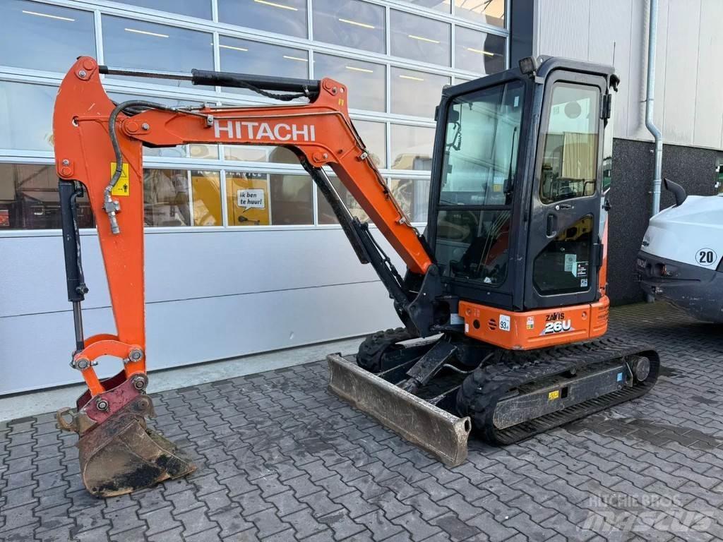 Hitachi ZX26U-6 CR Minibagger < 7t