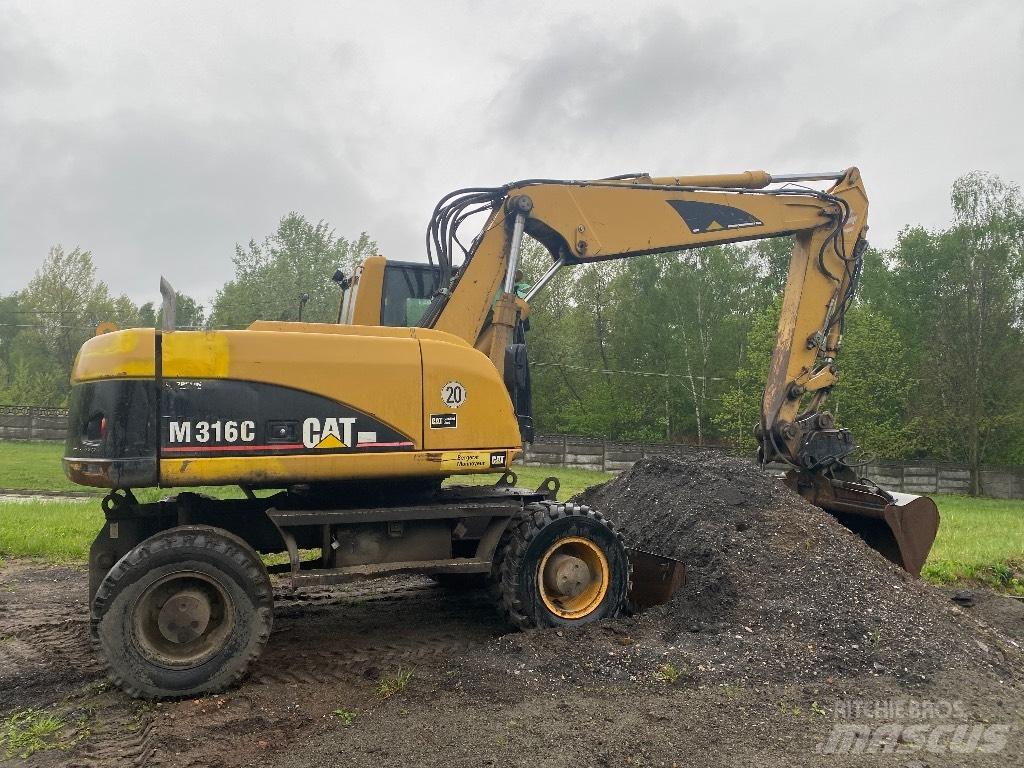 CAT M 316 C Mobilbagger