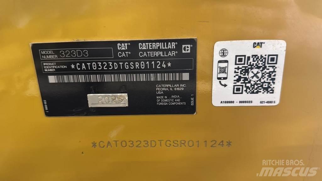 CAT 323D3 Spezialbagger