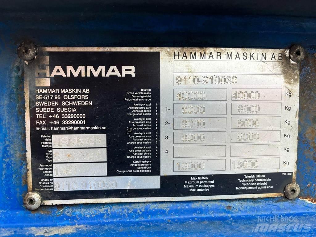 Hammar SL 30 SMS Containerauflieger