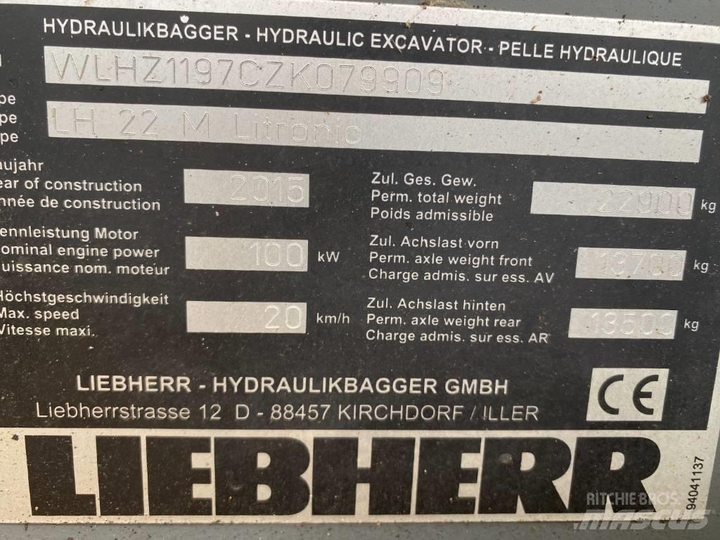 Liebherr LH 22 M Materialumschlag