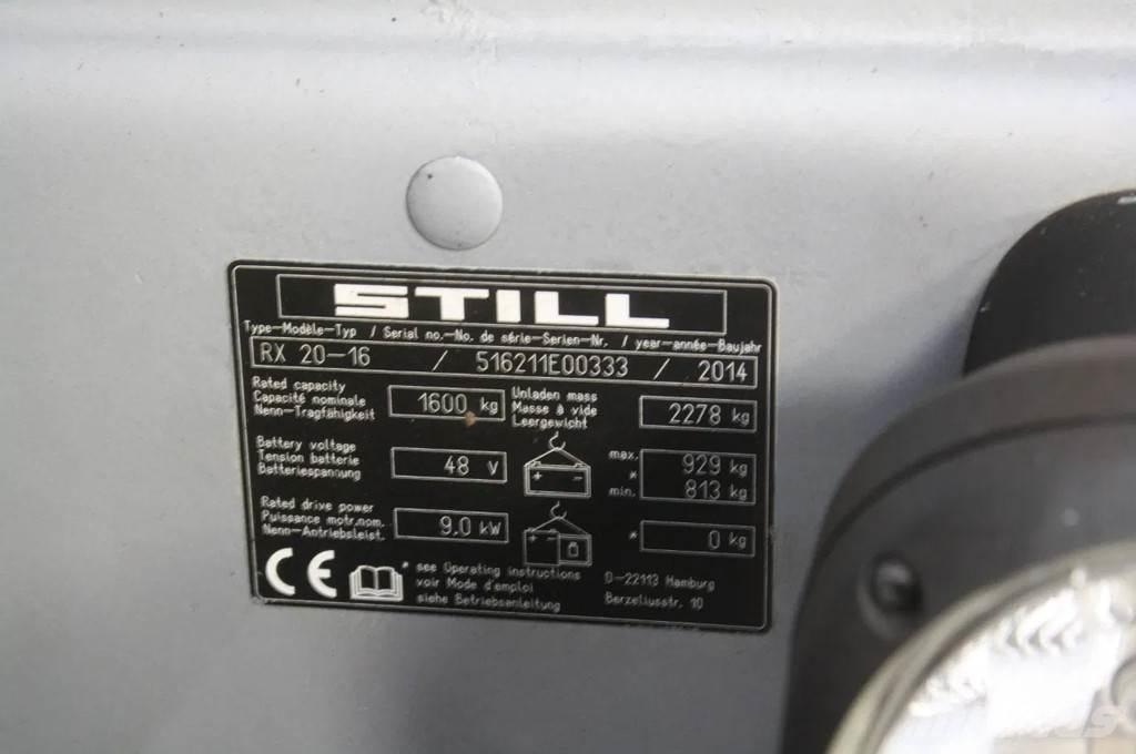 Still RX 20-16 Elektrostapler