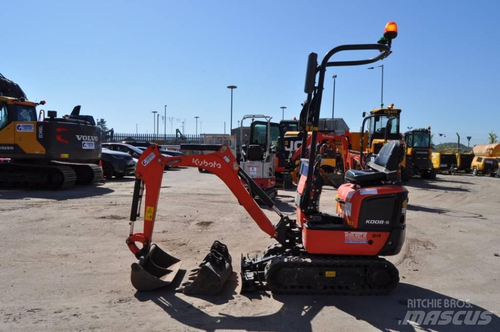 Kubota K 008-5 Minibagger < 7t
