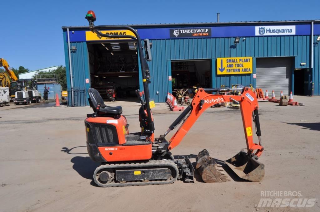 Kubota K 008-5 Minibagger < 7t