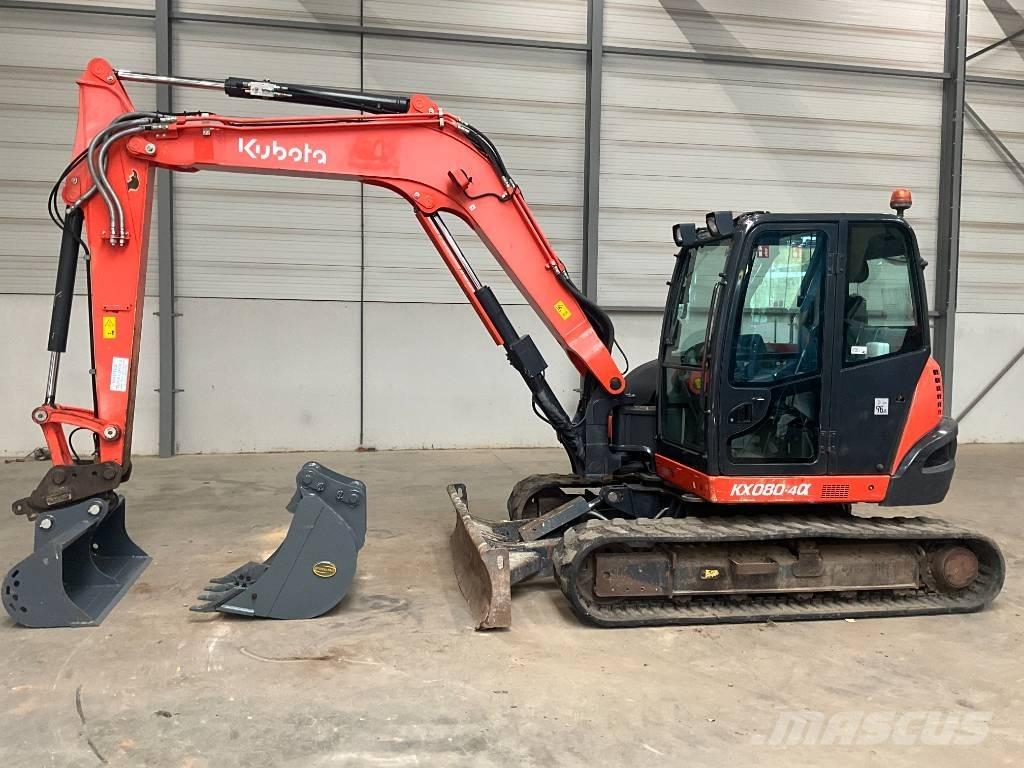 Kubota KX 080-4 A Midibagger  7t - 12t