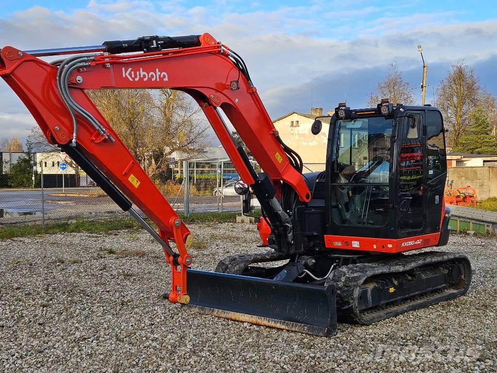 Kubota KX 080-4 Midibagger  7t - 12t