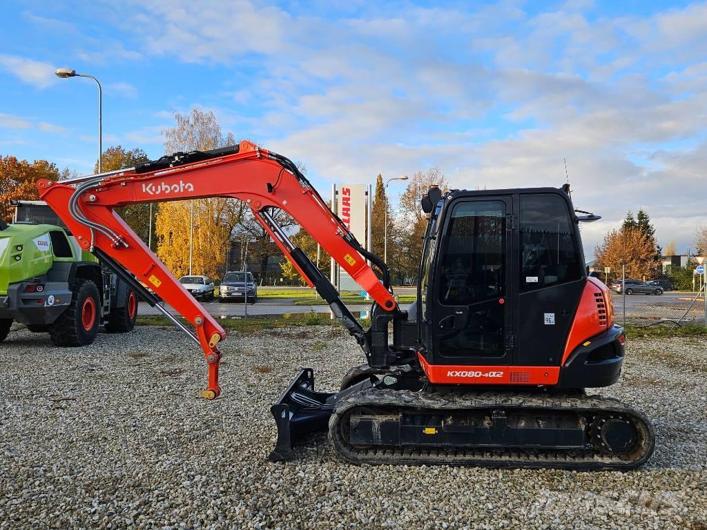 Kubota KX 080-4 Midibagger  7t - 12t