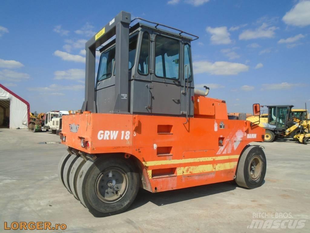 Hamm GRW 18 Gummiradwalzen