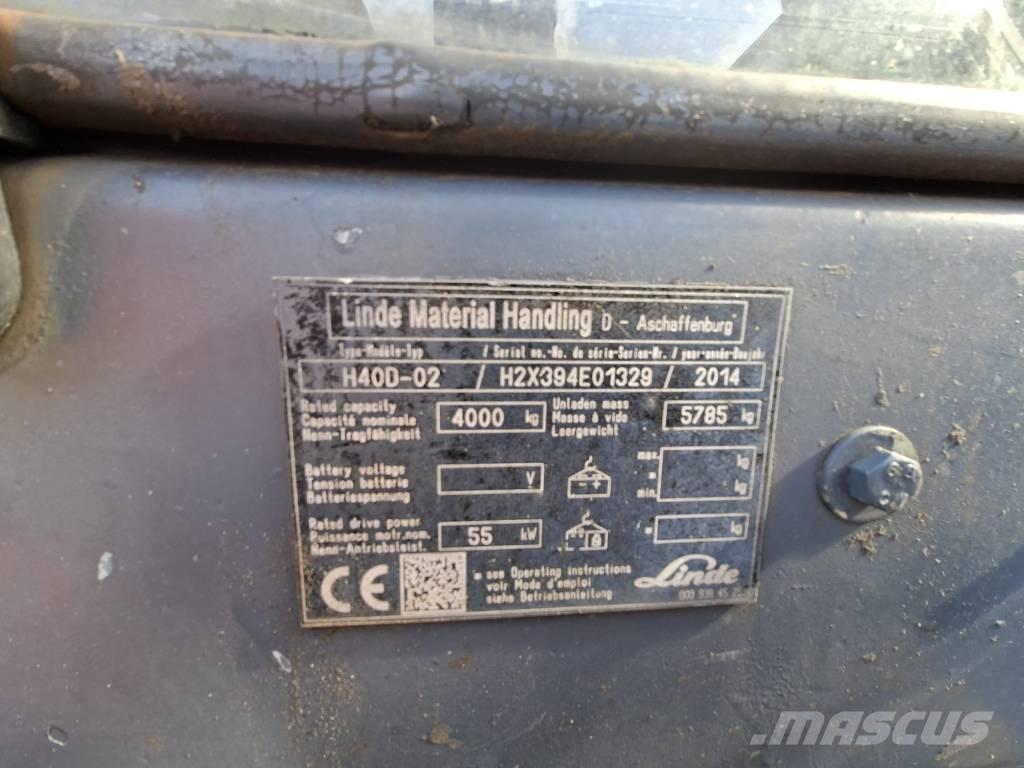 Linde H40D-02 Dieselstapler