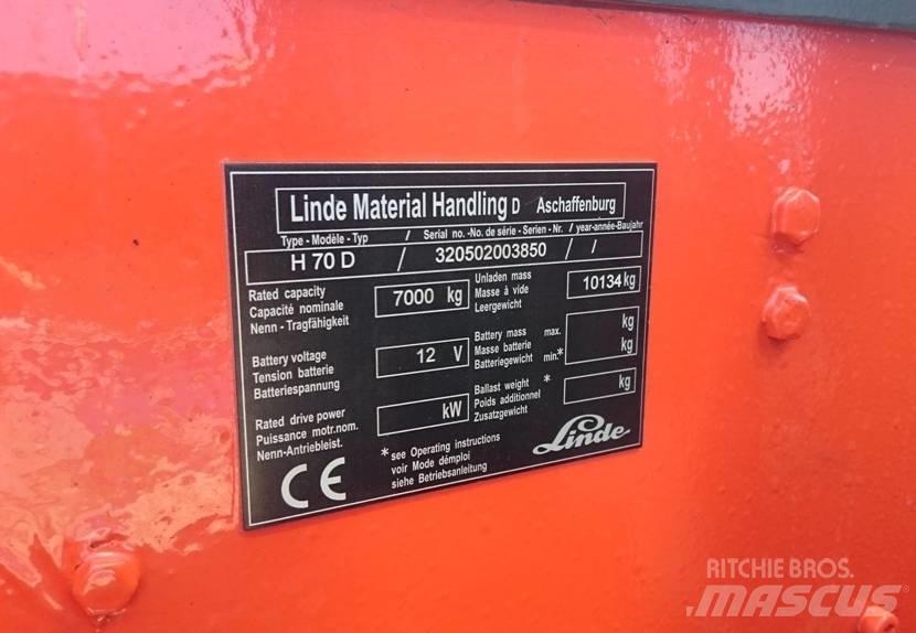 Linde H 70 D Dieselstapler