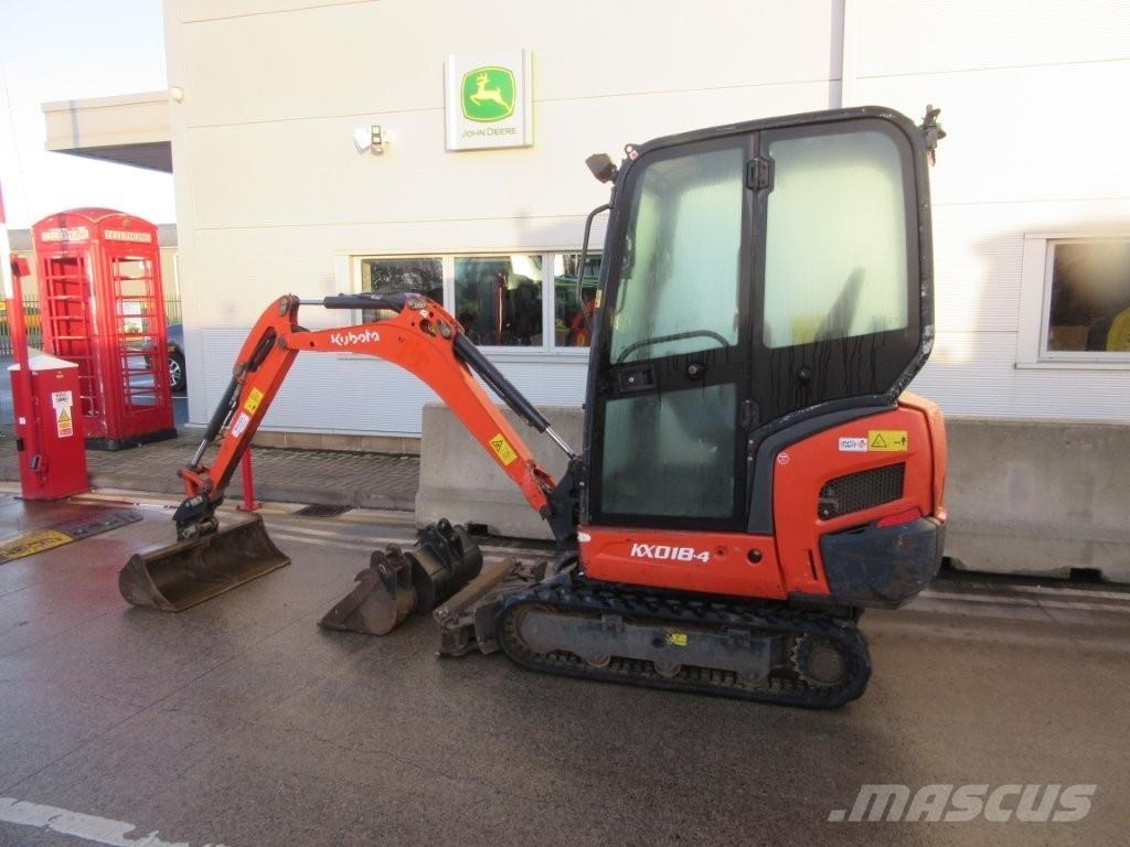 Kubota KX018-4 Raupenbagger