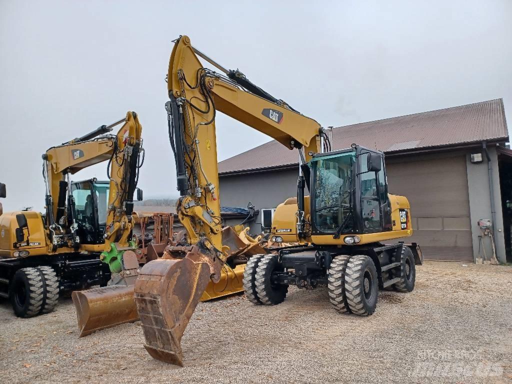 CAT 313 D Mobilbagger