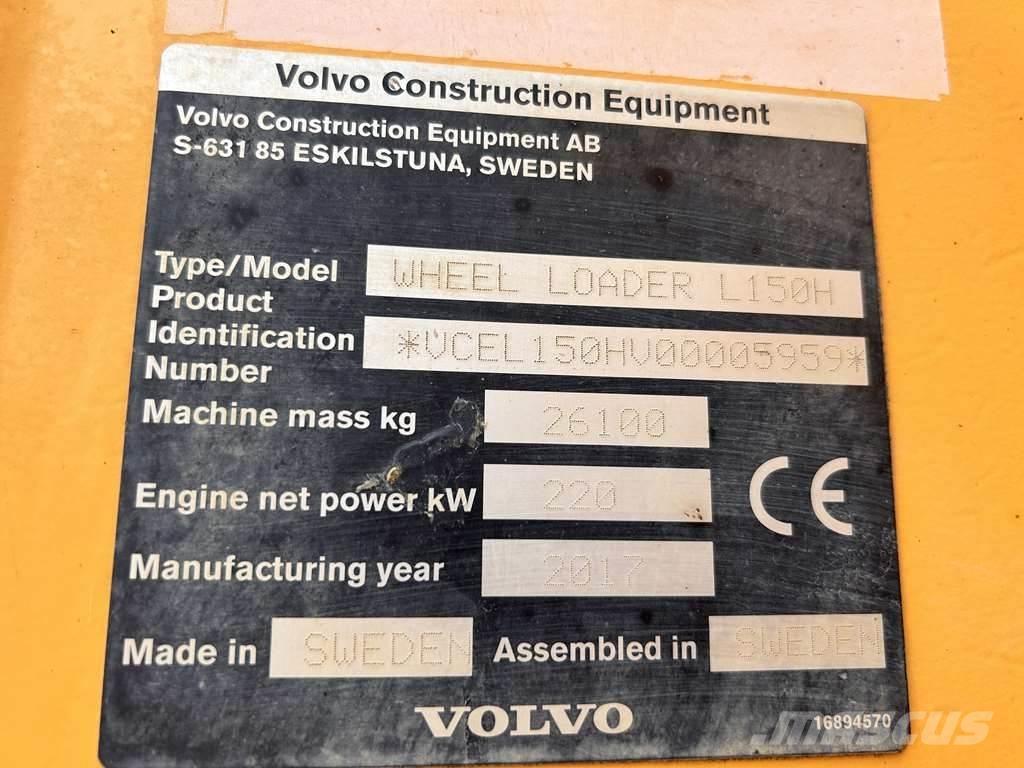 Volvo L150H Radlader