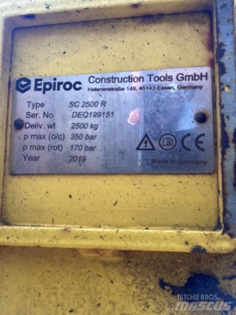 Epiroc SC2500 Schneidwerkzeuge