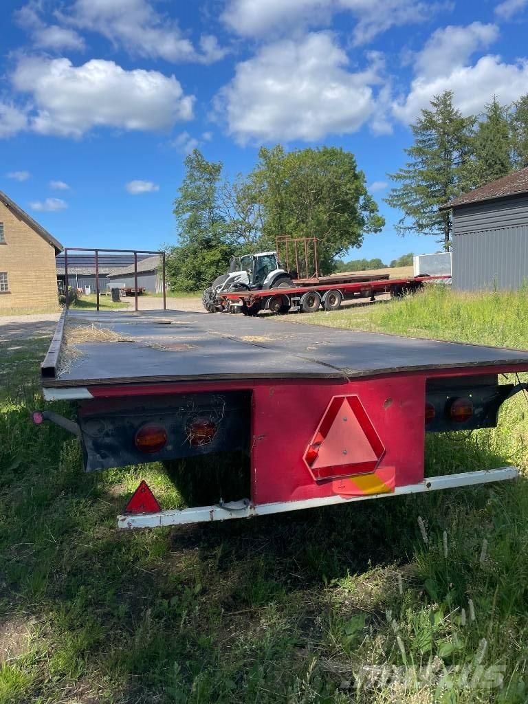  Halmvogn 12.5 meter Ballenanhänger