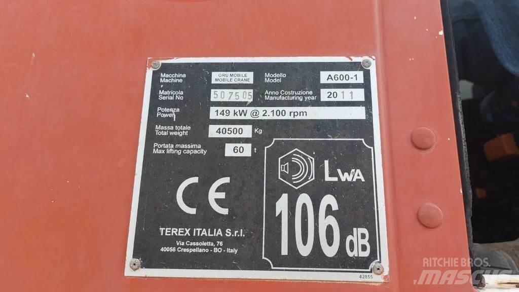 Terex A600 Autokrane