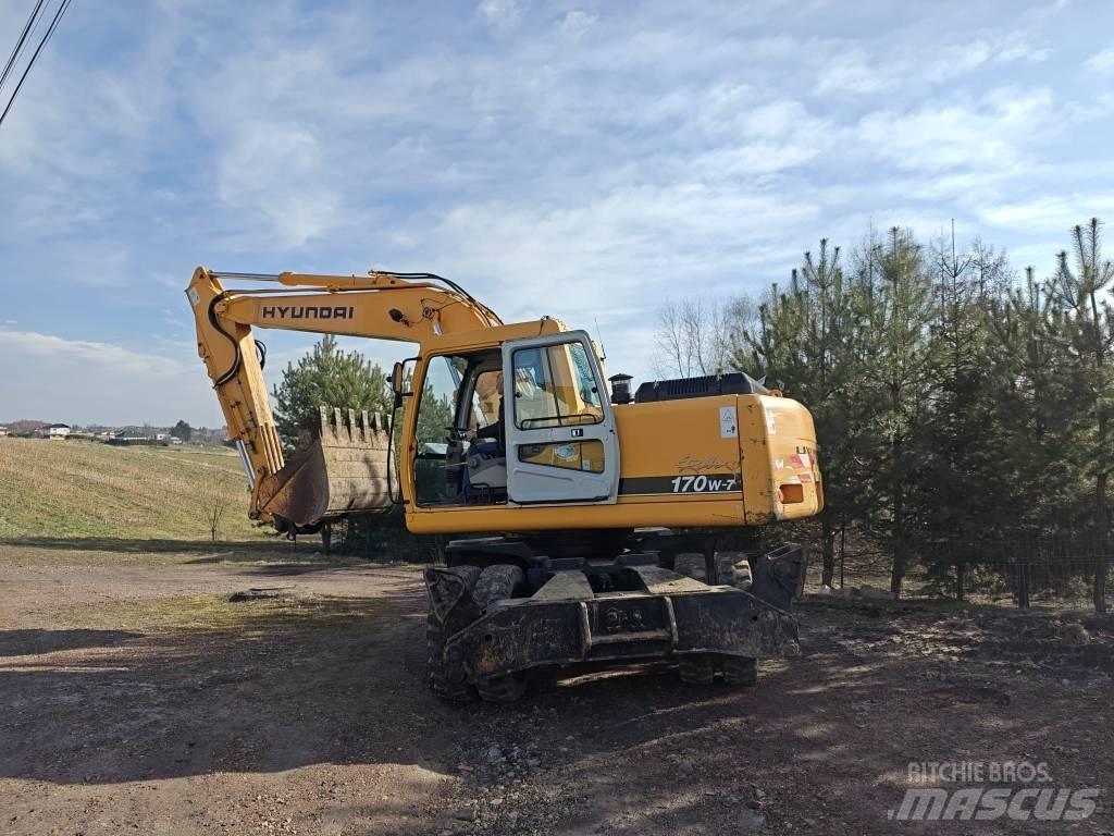 Hyundai 170W-7 Mobilbagger