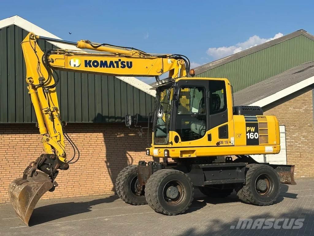 Komatsu PW160-8 Mobilbagger