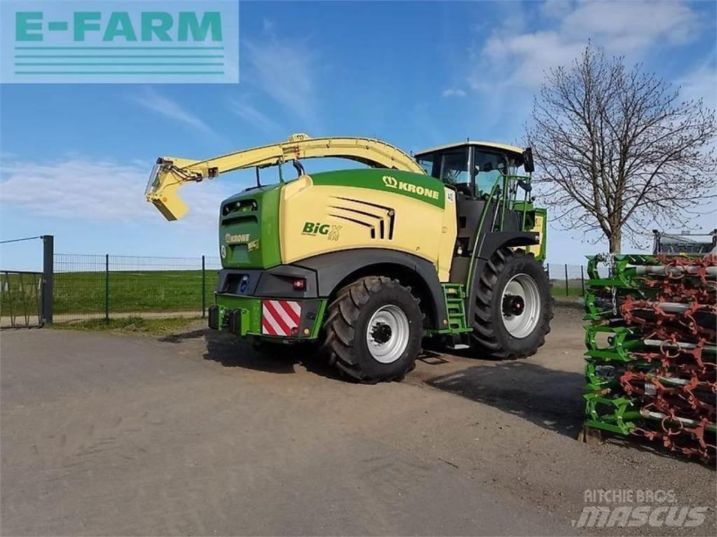 Krone big x 630 Selbstfahrende Häcksler