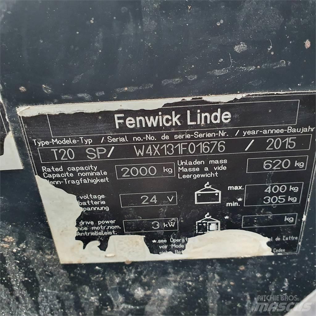 Linde T20SP kurz Niedergabelstapler