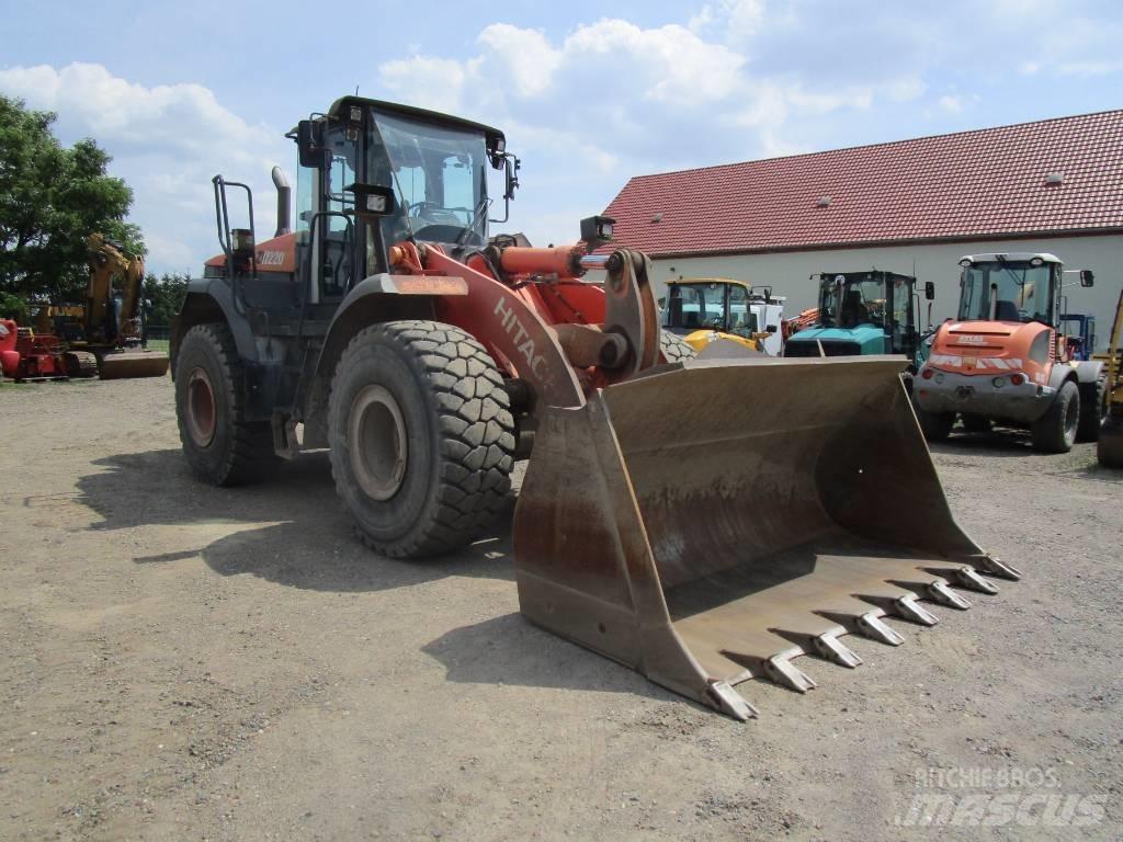 Hitachi ZW 220  Waage Radlader