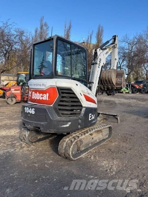 Bobcat E34 Grabenfräse