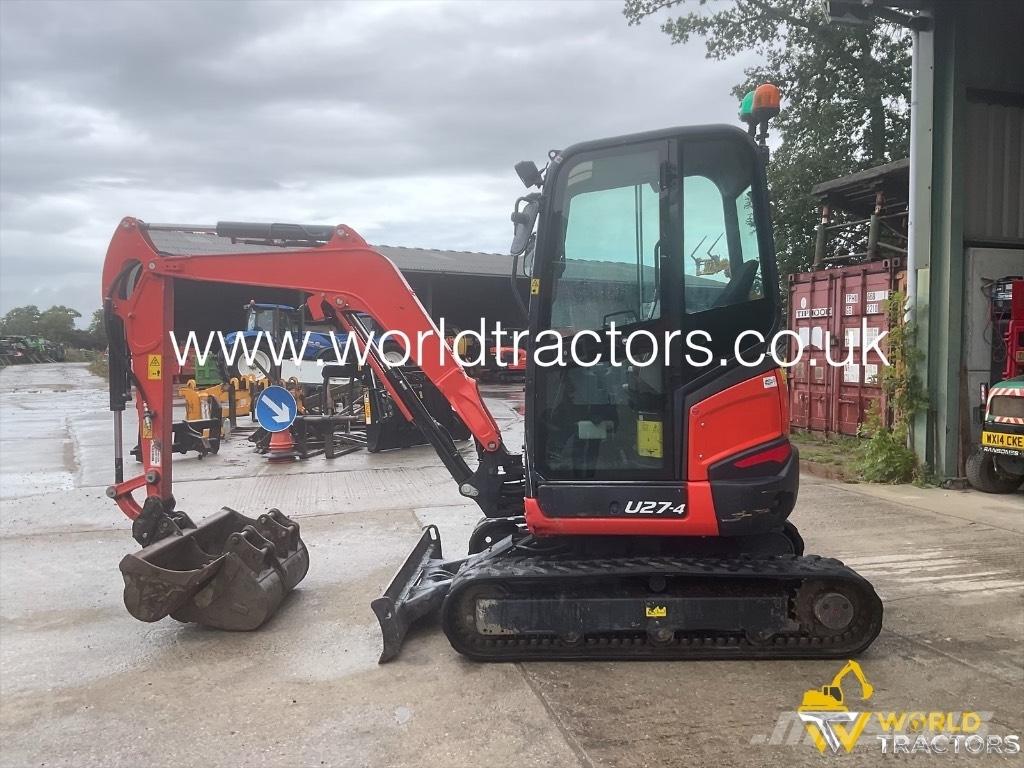 Kubota U 27-4 Minibagger < 7t