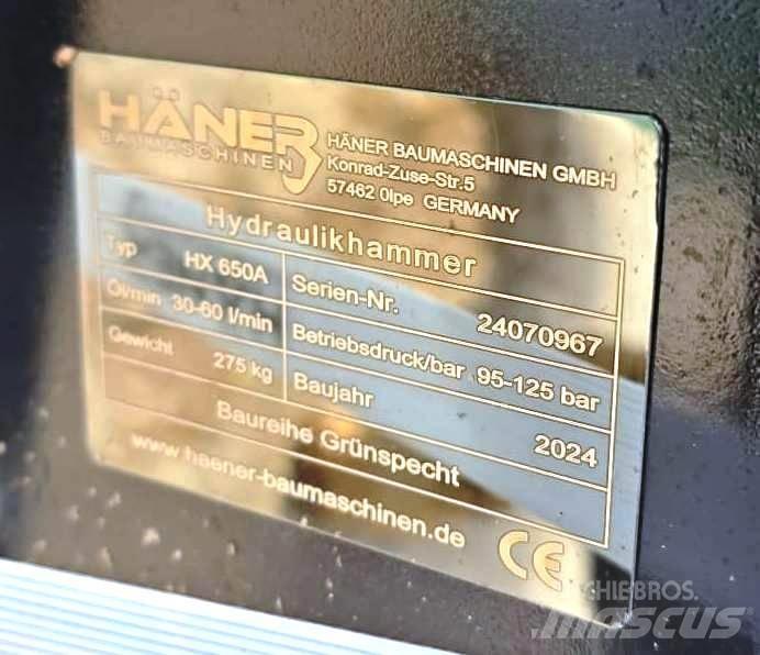 Häner HX650A Hammer / Brecher