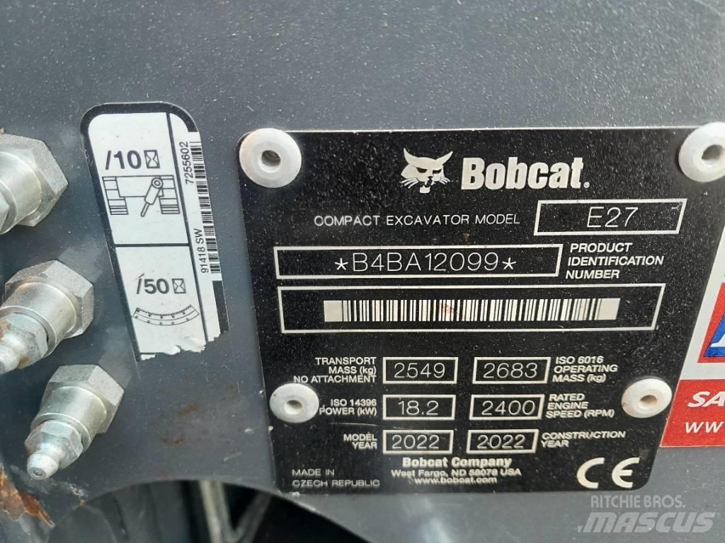 Bobcat E 27 Minibagger < 7t